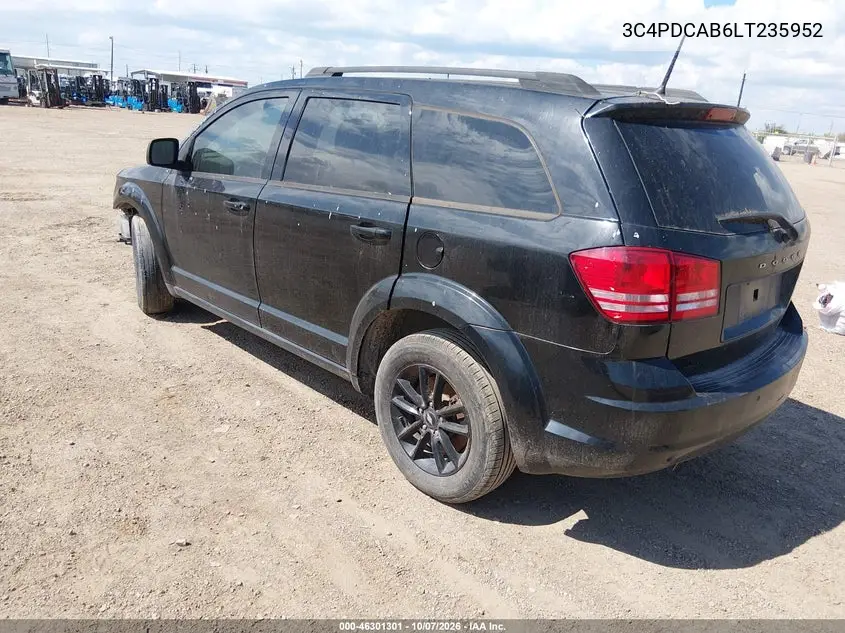 2020 DODGE JOURNEY VIN 3C4PDCAB6LT235952 — фото 3