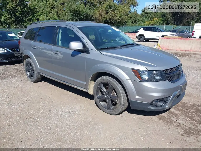 DODGE JOURNEY 2020, VIN 3C4PDCGB0LT272695