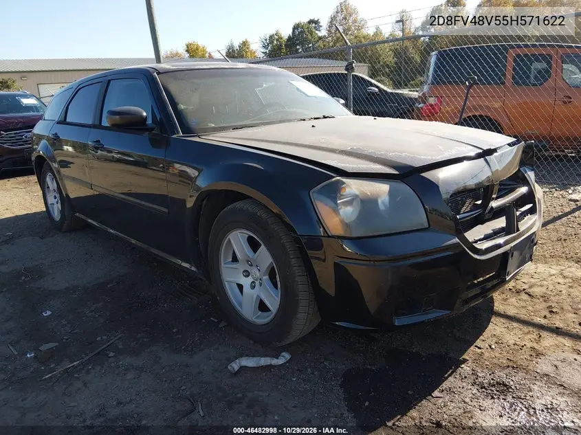 DODGE MAGNUM 2005, VIN 2D8FV48V55H571622