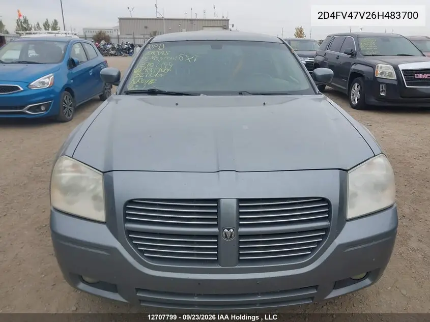 2006 DODGE MAGNUM VIN 2D4FV47V26H483700 — фото 12