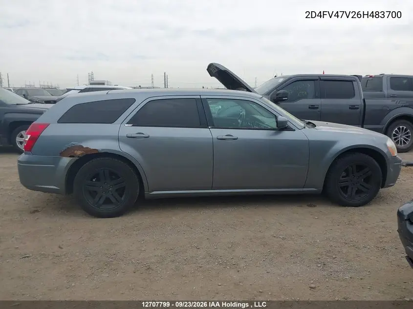 2006 DODGE MAGNUM VIN 2D4FV47V26H483700 — фото 13