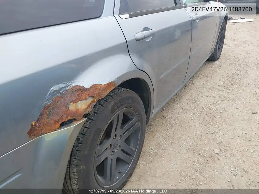 2006 DODGE MAGNUM VIN 2D4FV47V26H483700 — фото 21