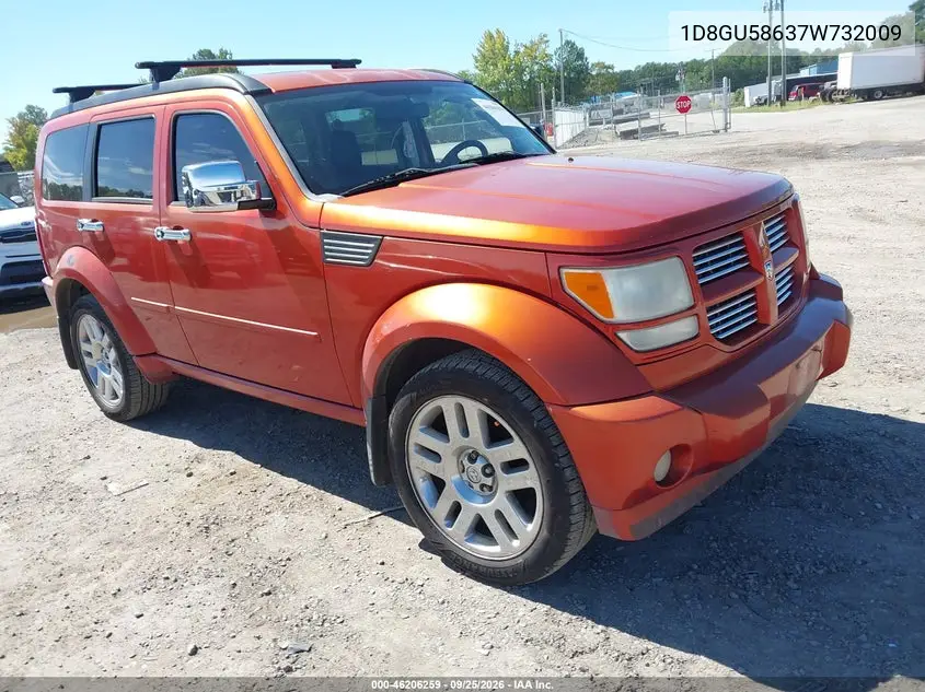 DODGE NITRO 2007, VIN 1D8GU58637W732009
