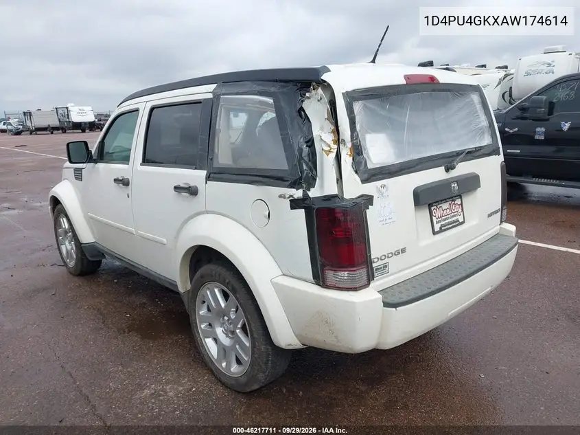 2010 DODGE NITRO VIN 1D4PU4GKXAW174614 — фото 3