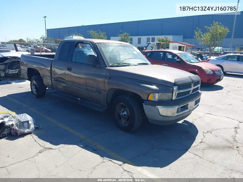 DODGE RAM 2000, VIN 1B7HC13Z4YJ160785