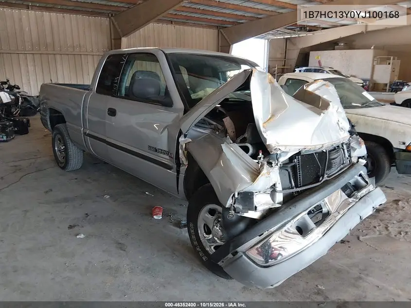 DODGE RAM 2000, VIN 1B7HC13Y0YJ100168