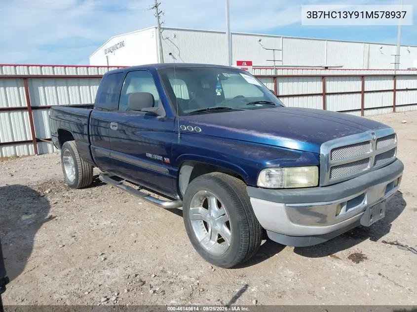 DODGE RAM 2001, VIN 3B7HC13Y91M578937