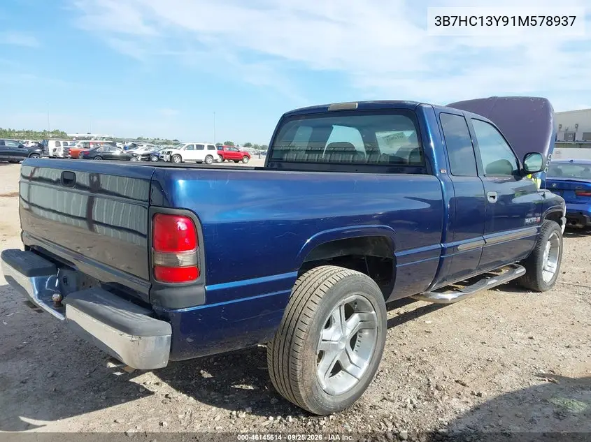 2001 DODGE RAM VIN 3B7HC13Y91M578937 — фото 4