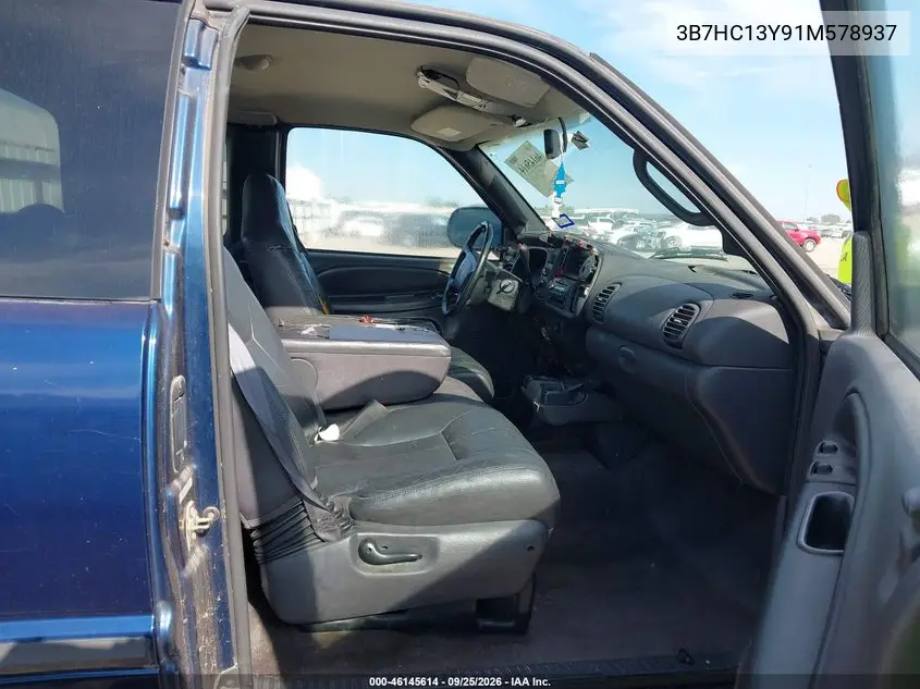 2001 DODGE RAM VIN 3B7HC13Y91M578937 — фото 5