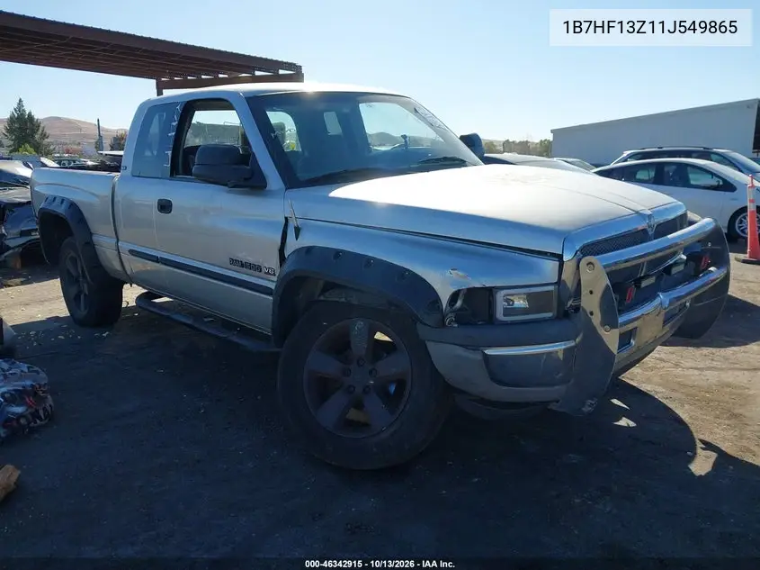 DODGE RAM 2001, VIN 1B7HF13Z11J549865