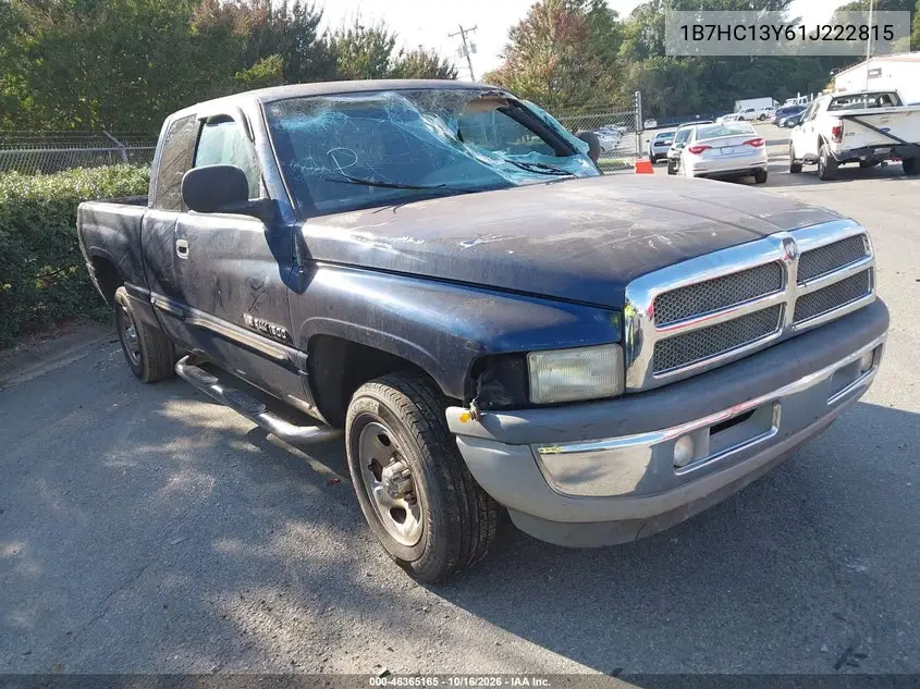 DODGE RAM 2001, VIN 1B7HC13Y61J222815