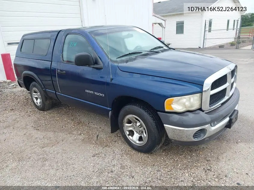 DODGE RAM 2002, VIN 1D7HA16K52J264123