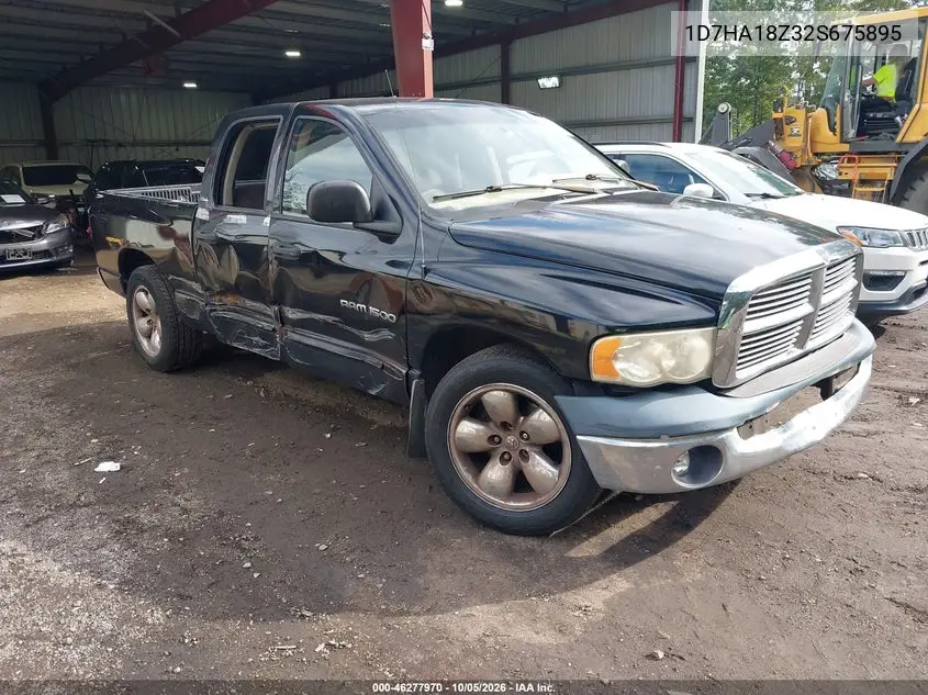 DODGE RAM 2002, VIN 1D7HA18Z32S675895