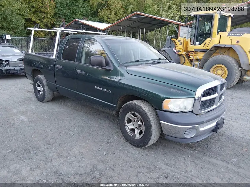 DODGE RAM 2002, VIN 3D7HA18NX2G198788