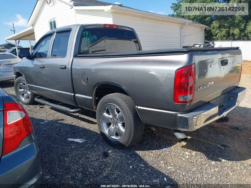2003 DODGE RAM VIN 1D7HA18N73S142298 — фото 3