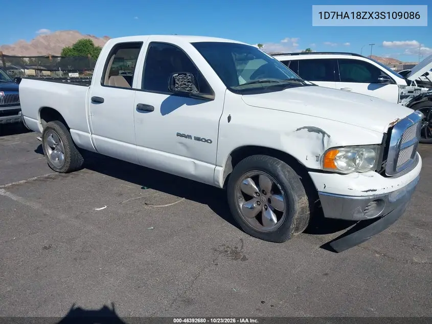 DODGE RAM 2003, VIN 1D7HA18ZX3S109086