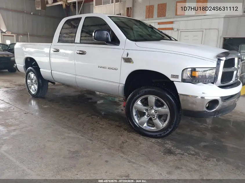 DODGE RAM 2004, VIN 1D7HU18D24S631112