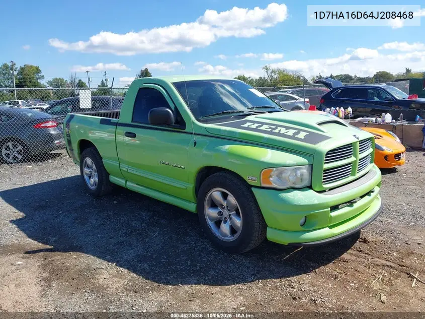 DODGE RAM 2004, VIN 1D7HA16D64J208468
