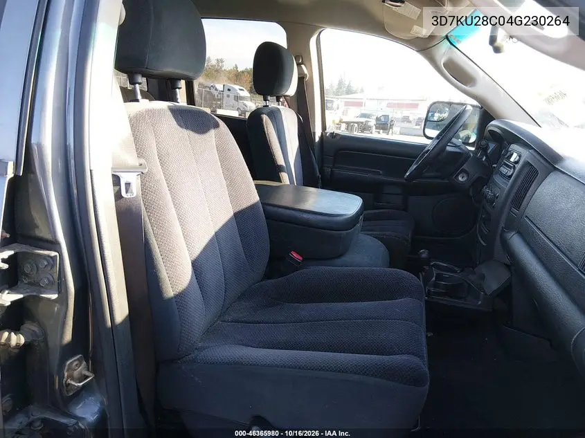 2004 DODGE RAM VIN 3D7KU28C04G230264 — фото 5
