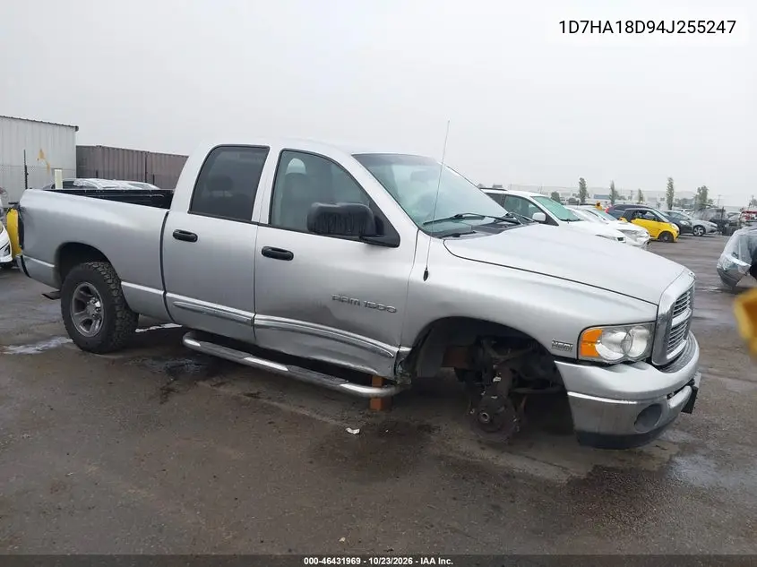 DODGE RAM 2004, VIN 1D7HA18D94J255247