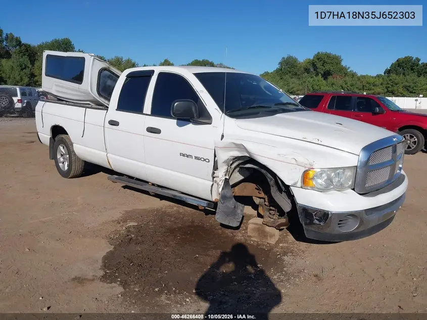 DODGE RAM 2005, VIN 1D7HA18N35J652303