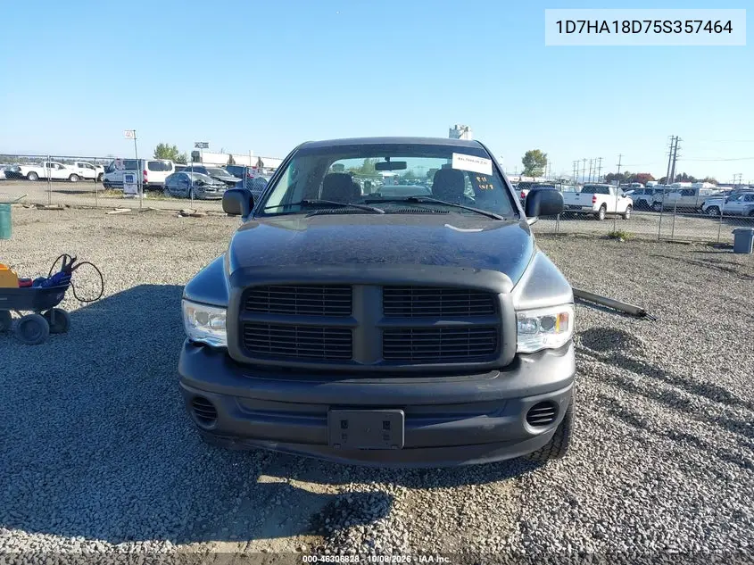 2005 DODGE RAM VIN 1D7HA18D75S357464 — фото 13