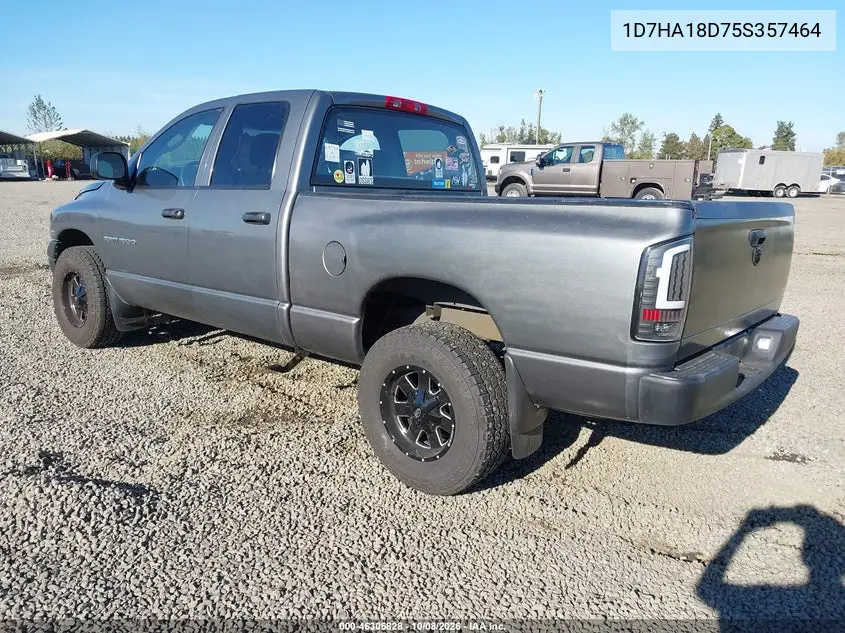2005 DODGE RAM VIN 1D7HA18D75S357464 — фото 3