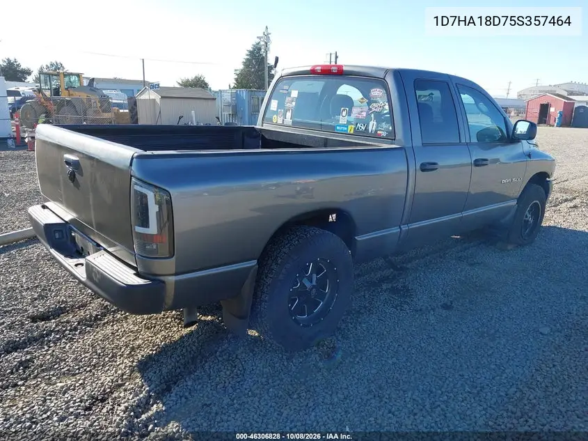 2005 DODGE RAM VIN 1D7HA18D75S357464 — фото 4
