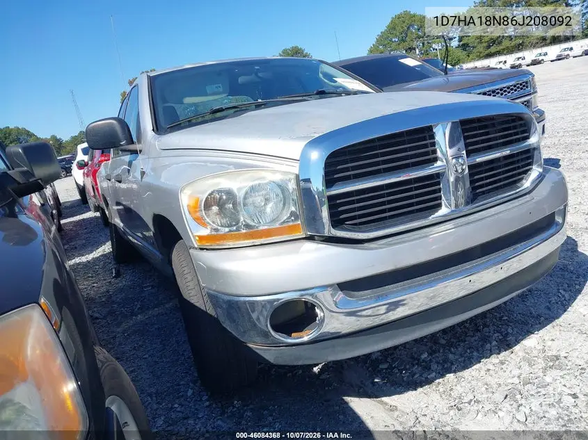 DODGE RAM 2006, VIN 1D7HA18N86J208092