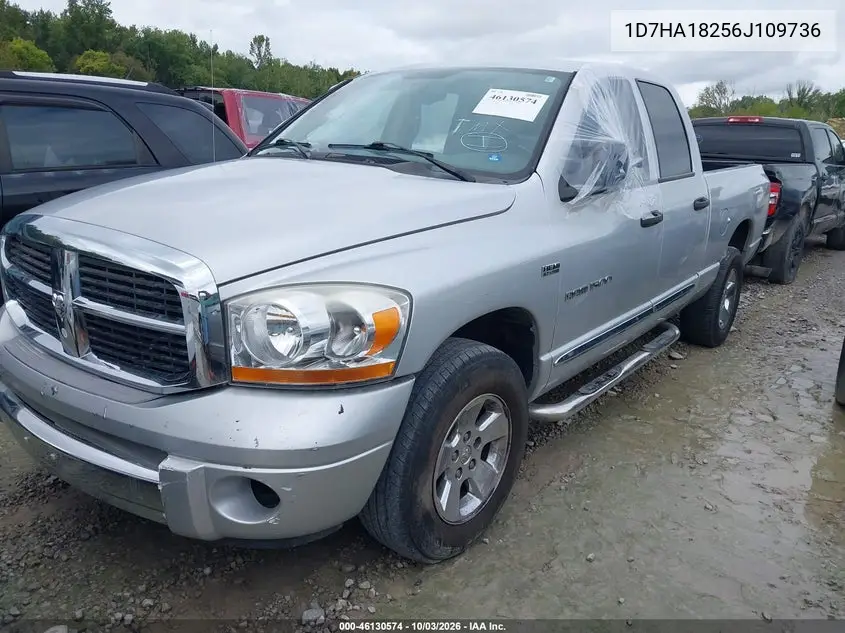2006 DODGE RAM VIN 1D7HA18256J109736 — фото 2