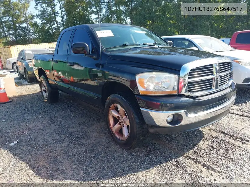 DODGE RAM 2006, VIN 1D7HU18276S647517