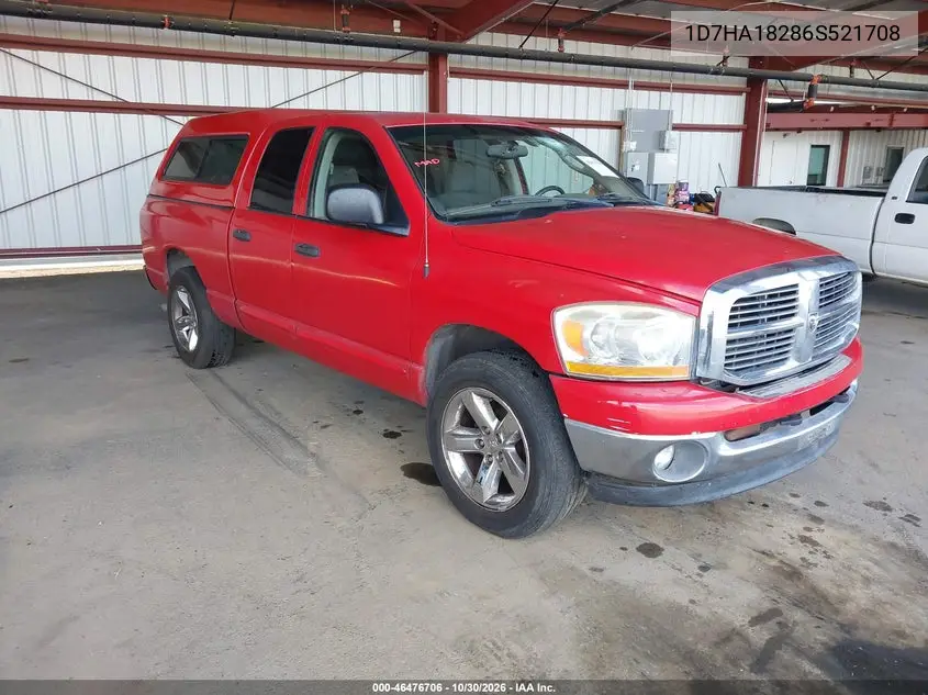 DODGE RAM 2006, VIN 1D7HA18286S521708