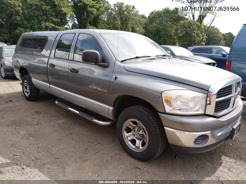 DODGE RAM 2007, VIN 1D7HU18N07J639566