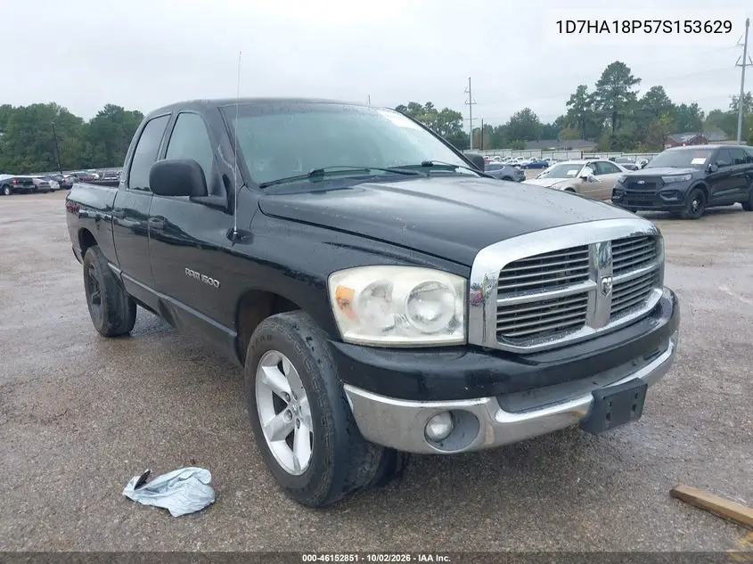 DODGE RAM 2007, VIN 1D7HA18P57S153629