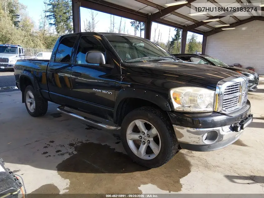 DODGE RAM 2007, VIN 1D7HU18N47S183274