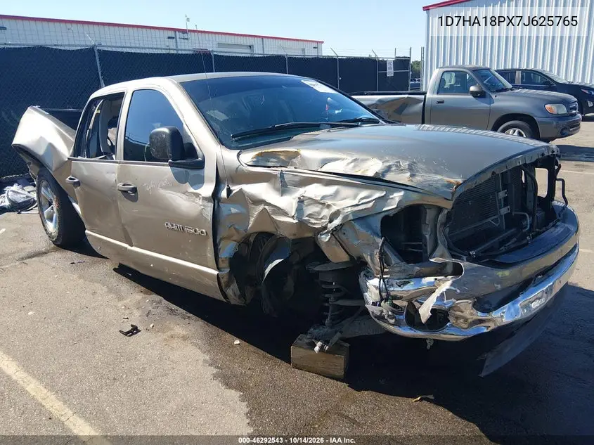 DODGE RAM 2007, VIN 1D7HA18PX7J625765