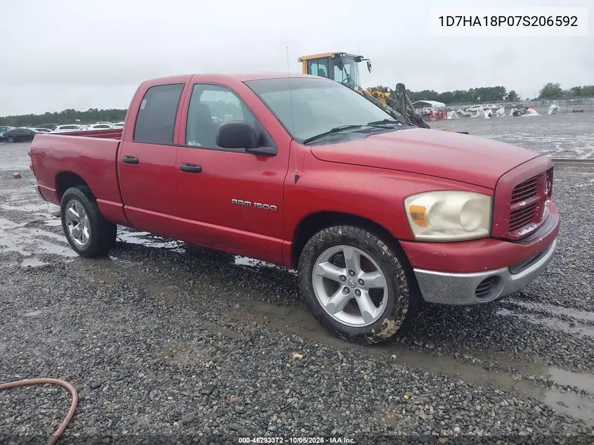 DODGE RAM 2007, VIN 1D7HA18P07S206592