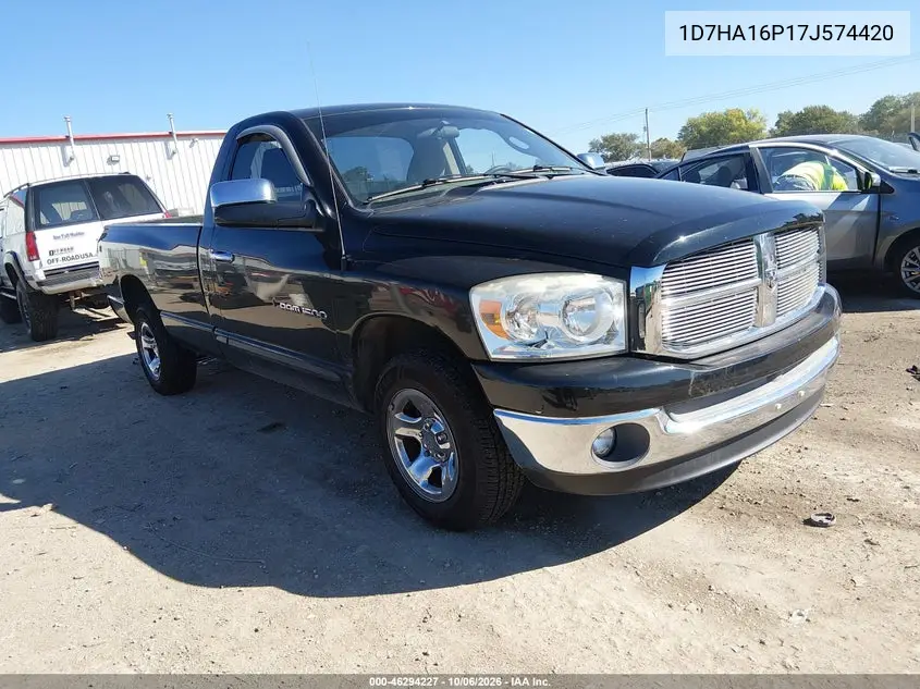 DODGE RAM 2007, VIN 1D7HA16P17J574420