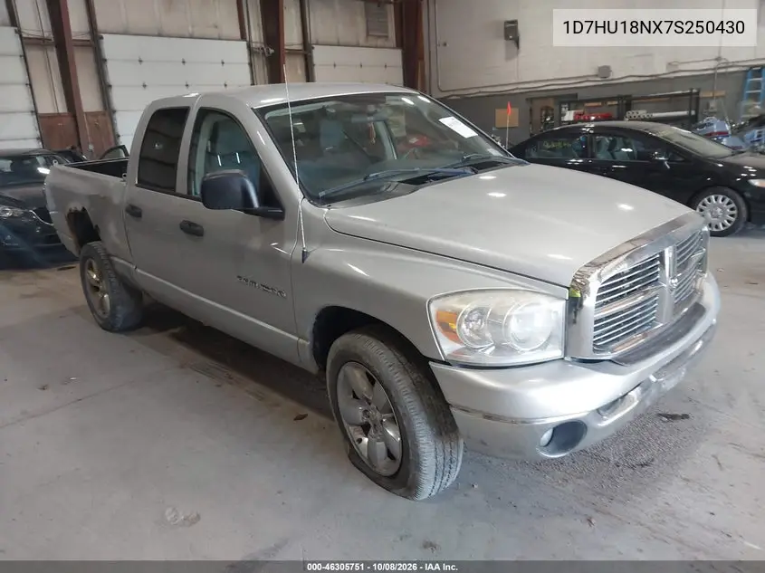 DODGE RAM 2007, VIN 1D7HU18NX7S250430