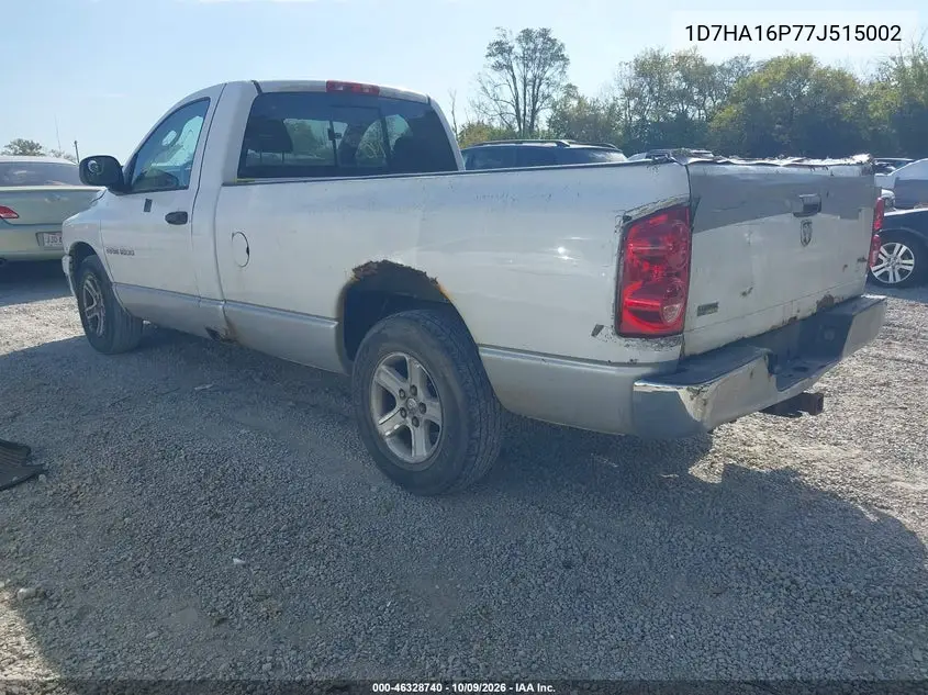 2007 DODGE RAM VIN 1D7HA16P77J515002 — фото 3