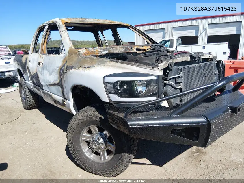DODGE RAM 2007, VIN 1D7KS28A37J615423