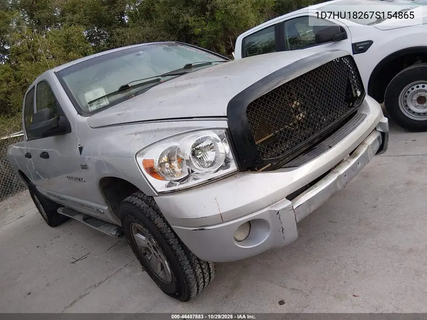DODGE RAM 2007, VIN 1D7HU18267S154865