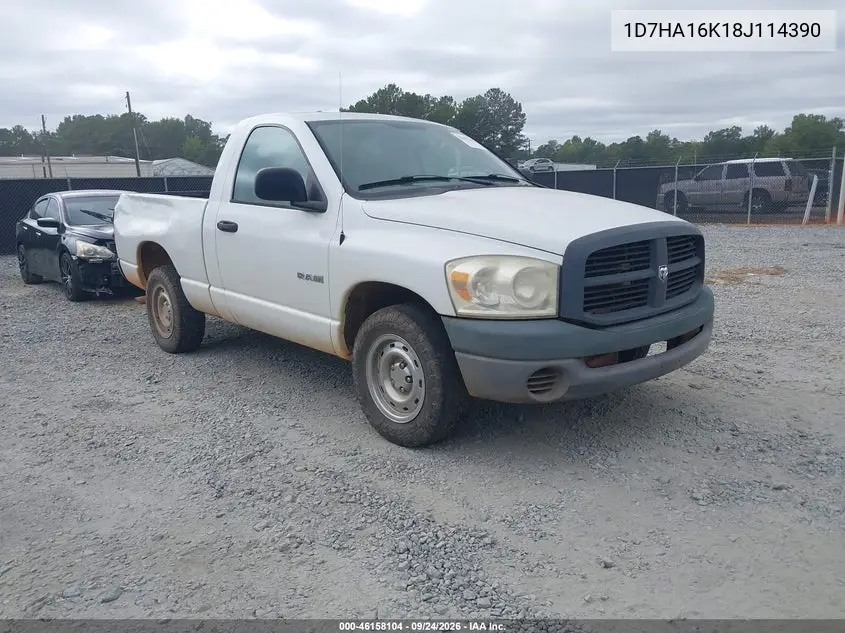 DODGE RAM 2008, VIN 1D7HA16K18J114390