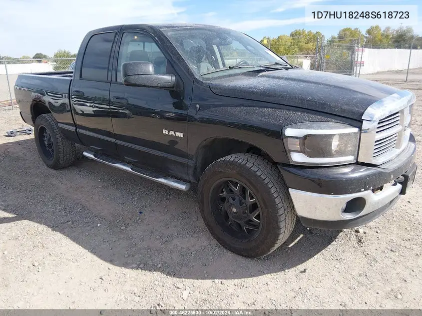 DODGE RAM 2008, VIN 1D7HU18248S618723