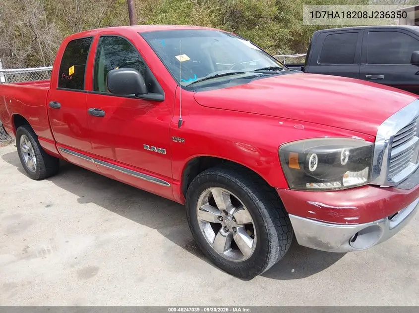 DODGE RAM 2008, VIN 1D7HA18208J236350