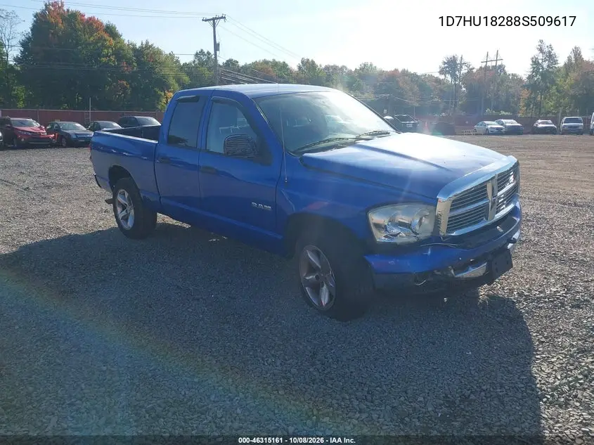 DODGE RAM 2008, VIN 1D7HU18288S509617