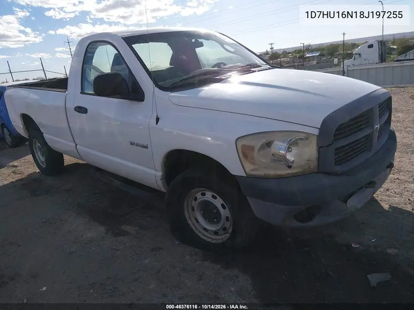 DODGE RAM 2008, VIN 1D7HU16N18J197255