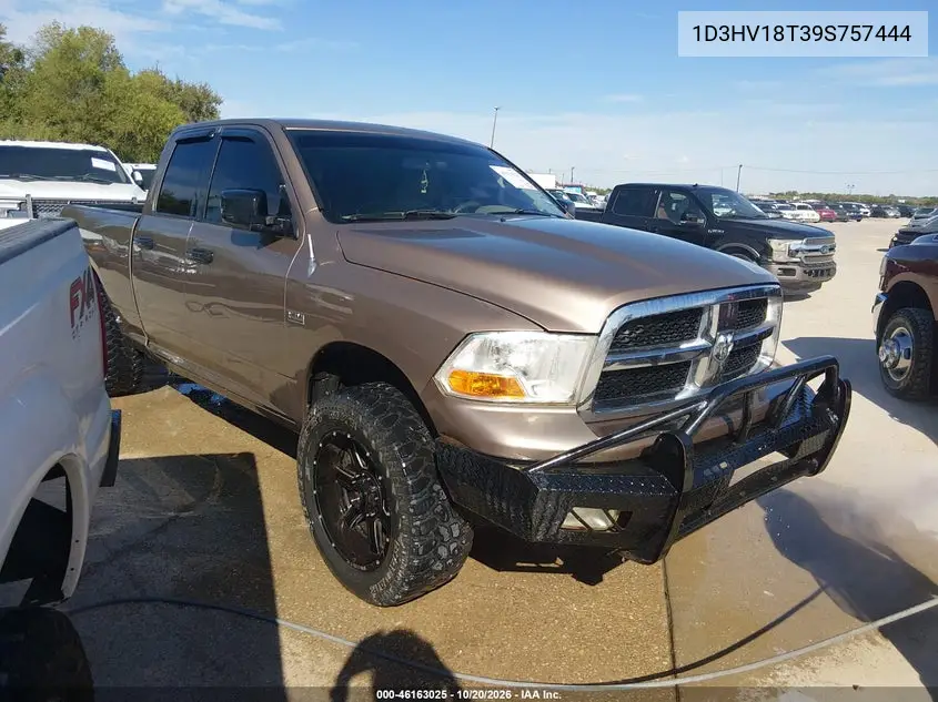DODGE RAM 2009, VIN 1D3HV18T39S757444