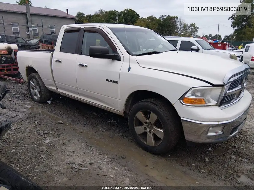 DODGE RAM 2009, VIN 1D3HV18P69S803819
