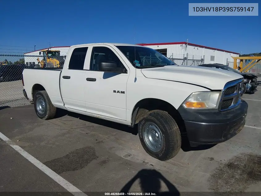 DODGE RAM 2009, VIN 1D3HV18P39S759147
